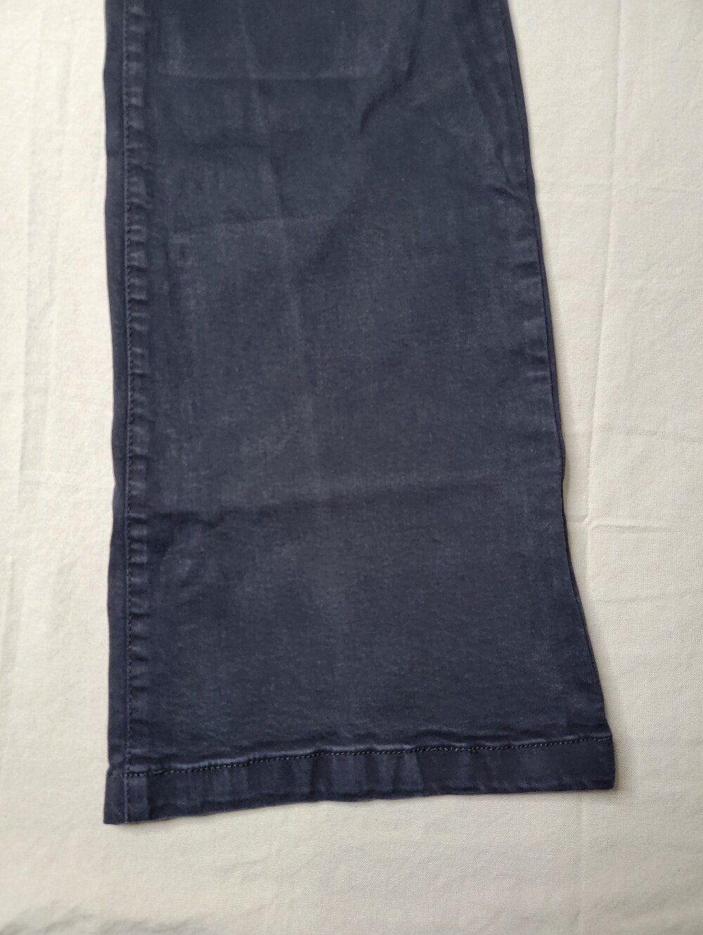 INC Denim Sculpting Fit Flare Jeans Black Size 14/32 Stretch Y2K Grunge Alt - Picture 4 of 16